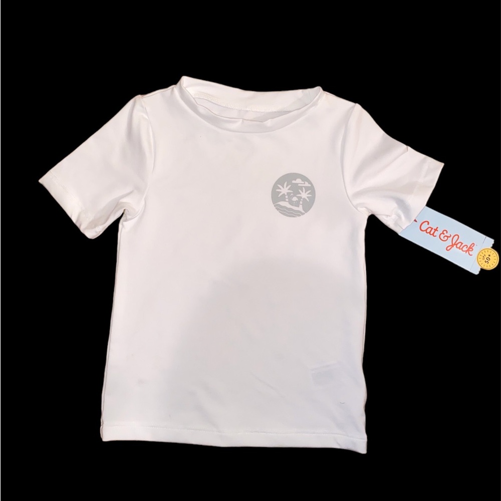 NWT - Toddler Tree Rash Guard Top - Cat & Jack Size: 18M